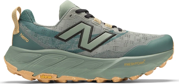New Balance Fresh Foam X Hierro v9 dark juniper/black/dried apricot (Herren)