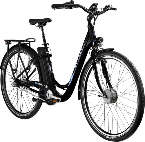 Zündapp Green 2.7 28" schwarz/blau (Damen)