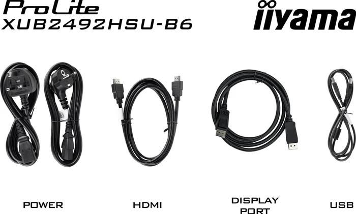 iiyama ProLite XUB2492HSU-B6, 23.8"
