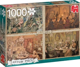 Jumbo Premium Collection Anton Pieck Unterhaltung im Wohnzimmer