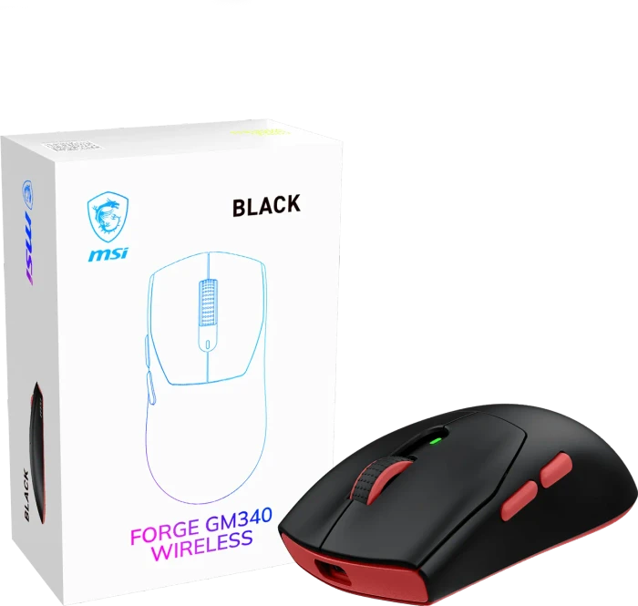 MSI Forge GM340 Wireless Gaming Mouse