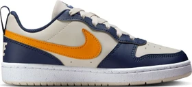 Nike Court Borough Low Recraft light orewood brown/orange peel/midnight navy (Junior)