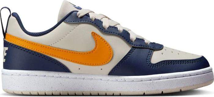 Nike Court Borough Low Recraft light orewood brown/orange peel/midnight navy (Junior)