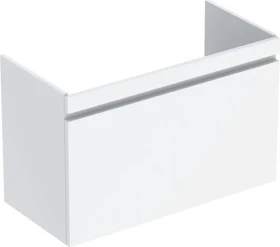 Geberit Renova Plan Unterschrank für Waschtisch 83.2x60.6x44.6cm, 1 Schublade, 1 Innenschublade, weiß