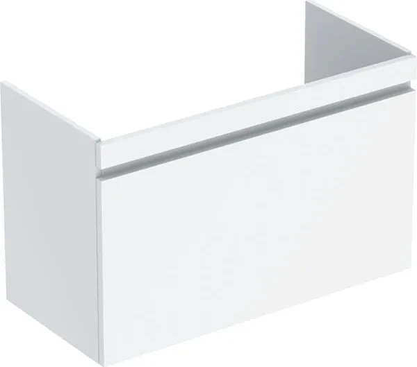 Geberit Renova Plan Unterschrank für Waschtisch 83.2x60.6x44.6cm, 1 Schublade, 1 Innenschublade, weiß