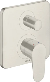 Hansgrohe Axor Citterio M Wannenmischerarmatur mit Sicherung edelstahloptik