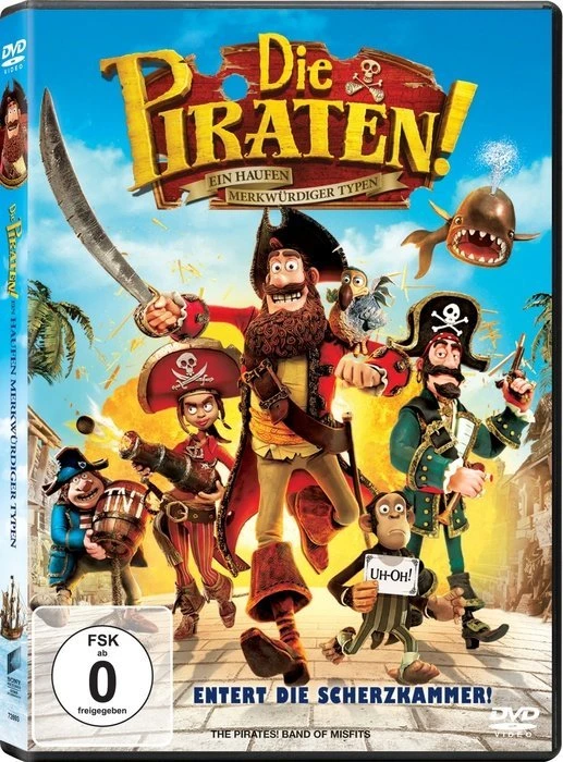 Die Piraten - Ein Haufen merkwürdiger Typen (DVD)
