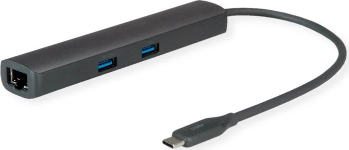Roline / Secomp USB Typ C Docking Station 8K30 HDMI, USB-C 3.1 [Stecker]