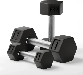 Hammer Hexagon Kompakt Pro Kurzhantel 9kg