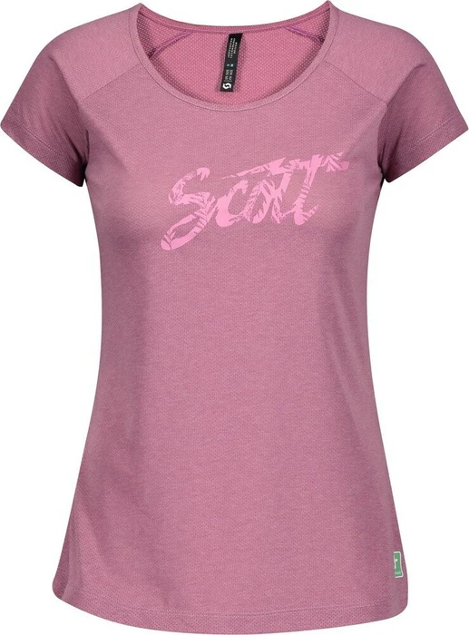 Scott Trail Flow Dri Trikot kurzarm cassis pink (Damen)