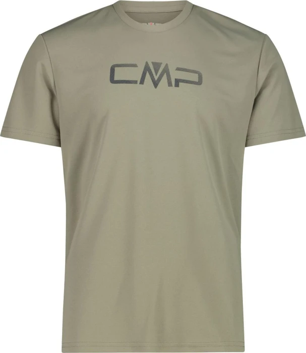 CMP Rundausschnitt Logo Funktionsshirt kurzarm sage (Herren)