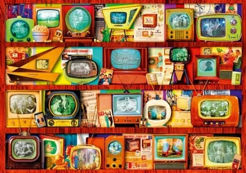 Bluebird Puzzle Golden Age of Television-Shelf
