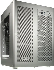 Lian Li PC-D600WA silber, Acrylfenster