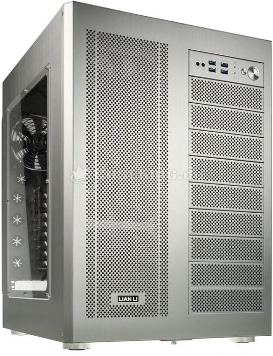 Lian Li PC-D600WA silber, Acrylfenster