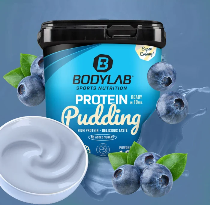 BodyLab24 Protein Pudding Blaubeere 1kg