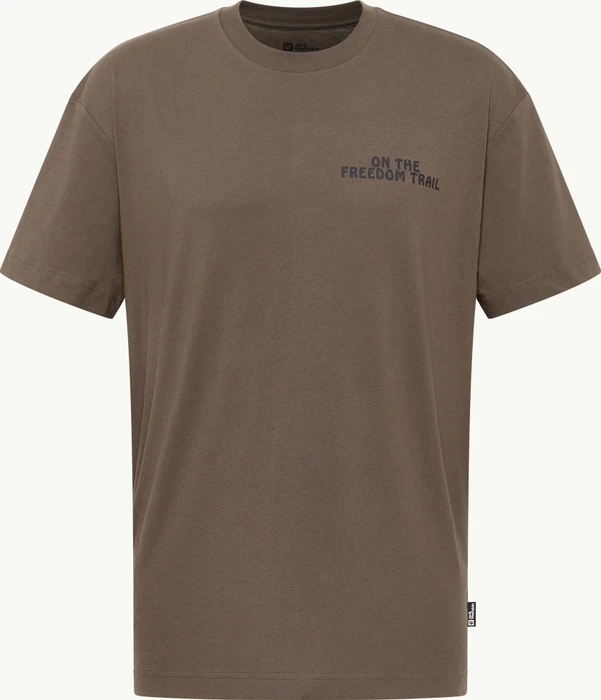 Jack Wolfskin Trailblazer T-Shirt kurzarm cold coffee (Herren)