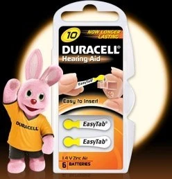 Duracell DA10 (PR70/PR536), 6er-Pack