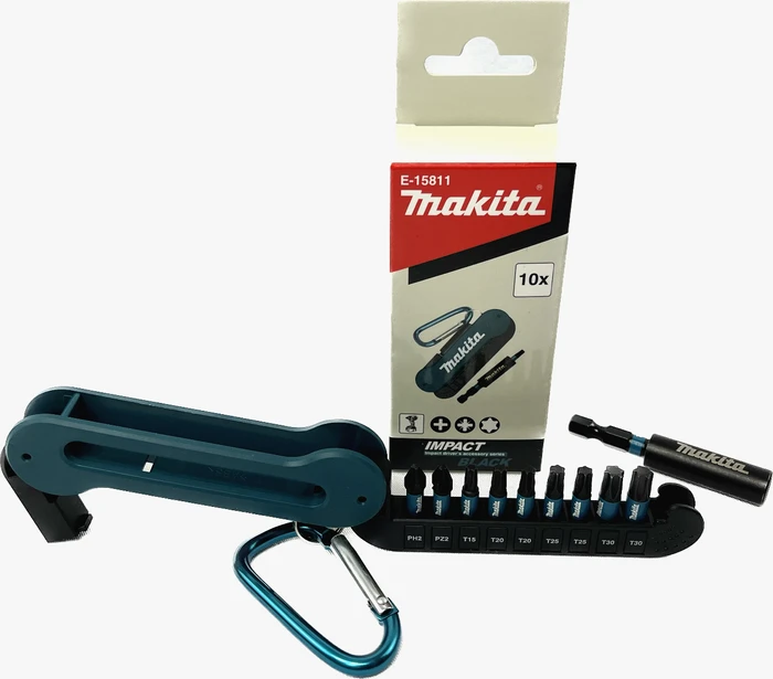 Makita Impact Black Bitset inkl. Werkzeugbox, 10-tlg.