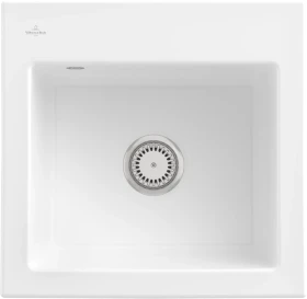 Villeroy & Boch Subway 50 S Einbau Becken mittig snow white