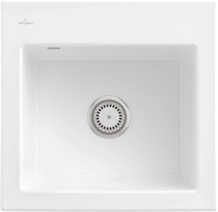Villeroy & Boch Subway 50 S Einbau Becken mittig snow white