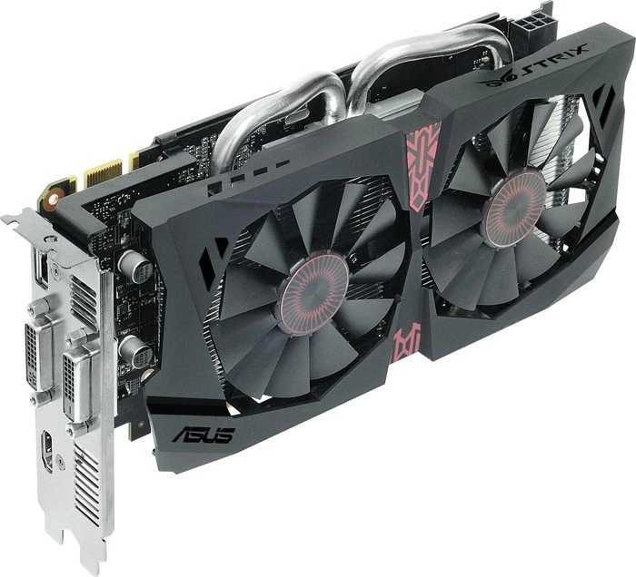 ASUS Strix GeForce GTX 950 OC, STRIX-GTX950-DC2OC-2GD5-GAMING, 2GB GDDR5, 2x DVI, HDMI, DP