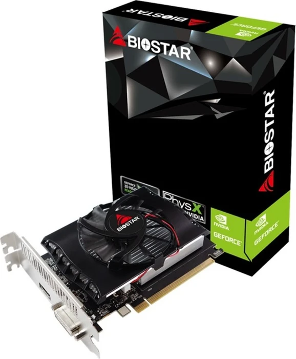 Biostar GeForce GT 1030, 2GB GDDR5, DVI, HDMI