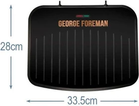 George Foreman Fit Grill Copper Kontaktgrill medium