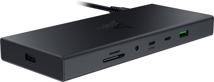 Razer USB 4 Dock, schwarz, EU, USB4 [Buchse]