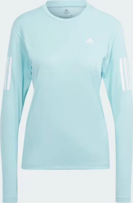 adidas Own The Run Laufshirt langarm semi flash aqua (Damen)