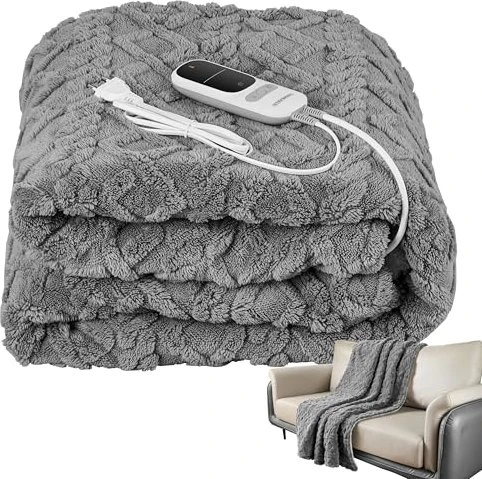 Steinborg Heizdecke 180 x 130 cm grau