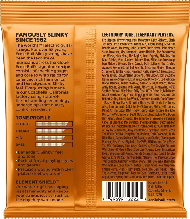 Ernie Ball Nickel Wound Hybrid Slinky