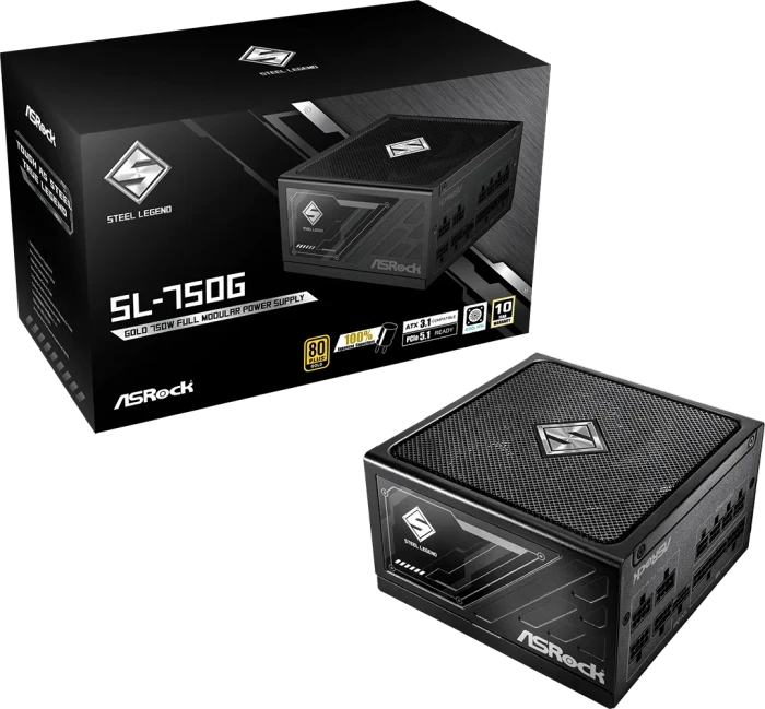 ASRock Steel Legend SL-750G 750W, ATX 3.1