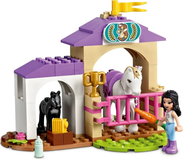 LEGO Friends - Trainingskoppel und Pferdeanhänger