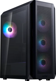 ADATA XPG Valor Air Plus, schwarz, Glasfenster