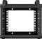Lanberg Open Rack Series OR10 10" Open Frame Rack 4HE, 4-Pfosten, Flat Pack, IP20, RAL 9004, 300mm tief Vorschaubild