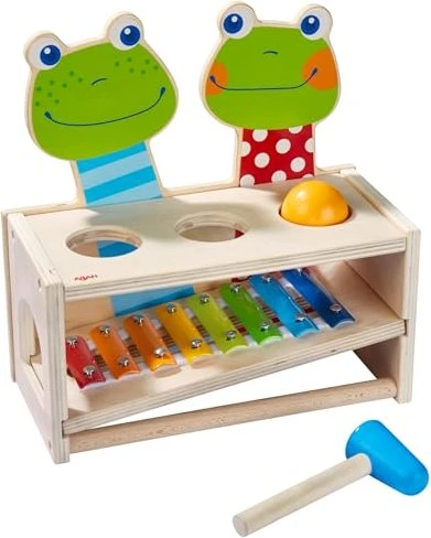 HABA Klang-Klopfbank Froschkonzert