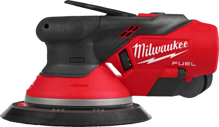 Milwaukee M12 FROS2.5-502X Fuel Akku-Exzenterschleifer inkl. Koffer + 2 Akkus 5.0Ah