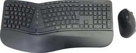 Conceptronic Orazio Ergo Wireless Ergonomic Keyboard and Vertical Mouse Kit schwarz, USB, ES