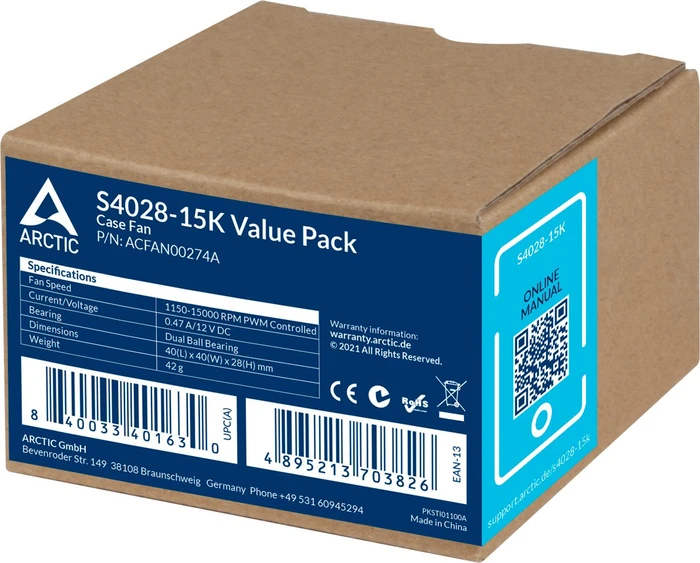 ARCTIC S4028-6K, 40mm, 5er-Pack