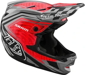 Troy Lee Designs D4 Composite Fullface-Helm sram red/black