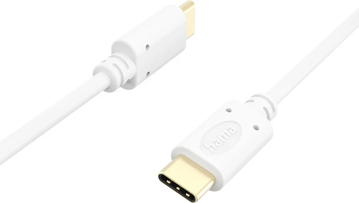 Hama Ladekabel USB-C/USB-C 1.5m weiß