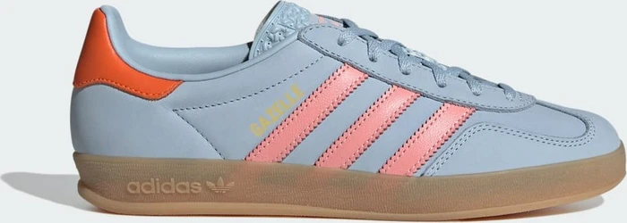 adidas Gazelle Indoor wonder blue/solar orange/gum (Damen)