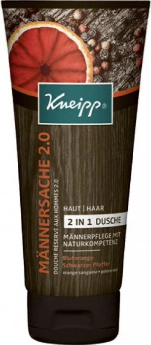Kneipp MEN 2 in 1 Dusche Männersache 2.0 Duschgel, 200ml