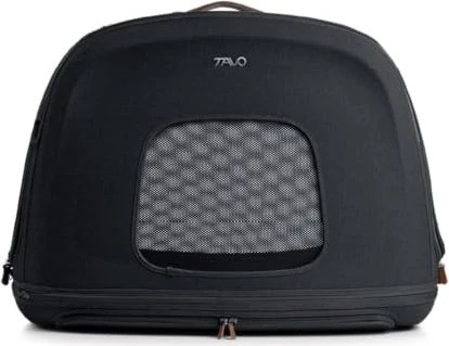 Tavo Pets Crispin Haustier-Transportbox Medium, 75x45.7cm, onyx