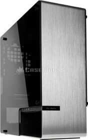 In Win 904 Plus, silber, Glasfenster