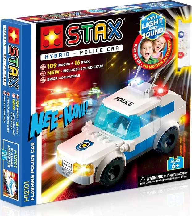 Light Stax Hybrid Flashing Police Car