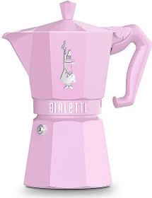 Bialetti Exclusive Moka Express 6 Tassen Espressokanne rosa