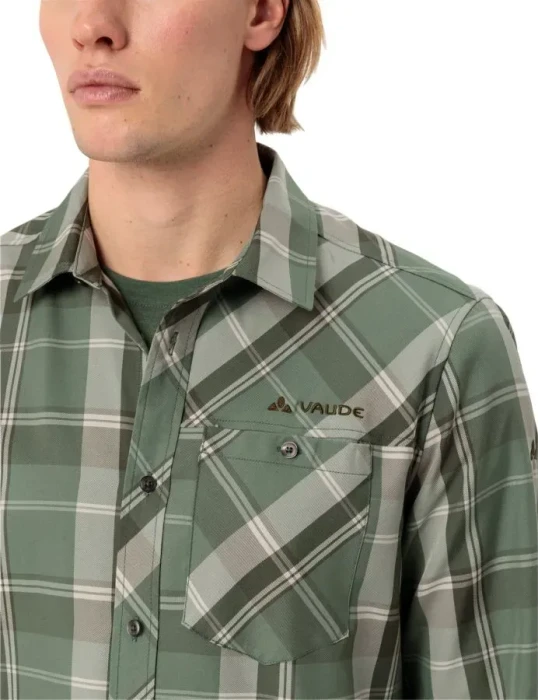 Vaude Neshan IV Hemd langarm agave (Herren)