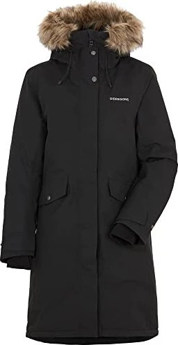 Didriksons Erika 3 Funktionsmantel schwarz (Damen)