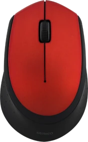 Deltaco Wireless Optical Mouse rot/schwarz, USB (MS-462)